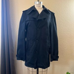 Banana Republic Men’s Cancas Peacoat - Sz M